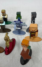 Load image into Gallery viewer, Mixed Variety Jada Toys Minecraft Nano Metalfigs Action Figures Inc 16 Pcs