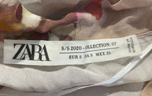 Load image into Gallery viewer, Zara Womens Multicolor Printed Long Sleeve Limited Edition Maxi Dress Size S