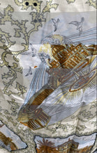 Load image into Gallery viewer, Womens Multicolor Printed Multifunctional Rectangular Scarf
