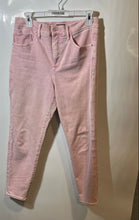 Load image into Gallery viewer, Express Womens Pink Denim Stretch 5-Pocket Design Straight Jeans Pants Size 6R