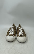 Load image into Gallery viewer, Coach Womens Empire A00980 Brown Signature Lace-Up Sneakers Shoes Size 7.5B