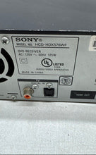 Load image into Gallery viewer, Sony Model HCD-HDX576WF Black 125W Digital Home Theater Receiver Not Tested