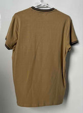 Load image into Gallery viewer, Kenneth Cole Mens Khaki Short Sleeve Crew Neck Pullover T-Shirt Size Small