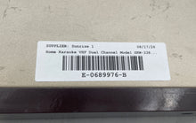 Load image into Gallery viewer, Home Karaoke HKW-3388 VHF Dual Channel Wireless Receiver Untested No Microphones