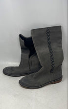 Load image into Gallery viewer, UGG Womens Wilder 1008967 Gray Suede Side Zip Tall Riding Boots Size 8.5