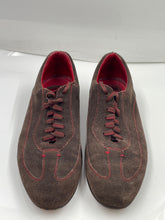 Load image into Gallery viewer, Authentic Carolina Herrera Mens Brown Oxford Dress Shoes Size 8.5 Damaged