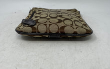 Load image into Gallery viewer, Coach Womens Brown Signature Print Adjustable Strap Crossbody Purse