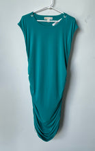Load image into Gallery viewer, Michael Kors Womens Green Sleeveless Round Neck T-Shirt Dress Size XL