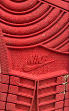 Load image into Gallery viewer, Authentic Nike Boys Air Jordan 1 Mid PS Black White Red Sneaker Shoes Size 3Y