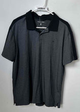 Load image into Gallery viewer, Calvin Klein Mens Blue Short Sleeve Collared Stretch Polo Shirt Size Large