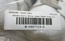 Load image into Gallery viewer, Adidas Kids Grand Court IG4830 White Green Lace-Up Sneaker Shoes Size 4.5