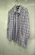 Load image into Gallery viewer, Hugo Boss Mens Multicolor Plaid Print Long Sleeve Button-Up Shirt Size L