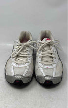 Load image into Gallery viewer, Nike Womens Reax Run 5 White Silver Tone Pink Lace-Up Sneaker Shoes Size 9