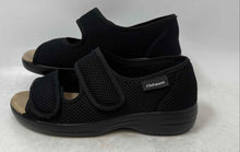 Load image into Gallery viewer, Schawos Womens Stretch 06 Black Slip Resistant Rehab Strappy Sandals Size 8.5