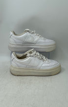 Load image into Gallery viewer, Nike Womens Court Vision Alta DM0113-100 White Lace-Up Sneaker Shoes Size 8.5
