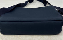 Load image into Gallery viewer, Tommy Hilfiger Womens Dark Blue Adjustable Strap Inner Pocket Crossbody Purse