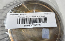 Load image into Gallery viewer, Vintage Mid-Century Modern Silver-Tone Round Bread Or Fruit Wire Basket