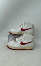 Load image into Gallery viewer, Nike Womens Air Force 1 High Sculpt DC3590-100 White Red Sneaker Shoes Size 6.5