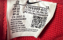 Load image into Gallery viewer, Nike Mens Air Force 1 Low '07 LV8 CW6999-600 Red Low Top Sneaker Shoes Size 12