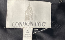 Load image into Gallery viewer, London Fog Womens Green Spread Collar Pockets Button Front Overcoat Size 4 Pet