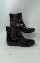 Load image into Gallery viewer, Sperry Womens Brown Animal Print Leather Pull-On Chelsea Boots Size 7.5 M