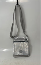 Load image into Gallery viewer, Kipling Womens Eldorado Silver Leather Adjustable Strap Crossbody Handbag