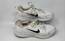 Load image into Gallery viewer, Nike Womens Todos RN White Leather Lace-Up Low Top Sneaker Shoes Size 10
