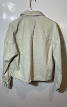 Load image into Gallery viewer, Zara Womens Light Green Color Long Sleeve Pockets Button Front Jacket Size XS