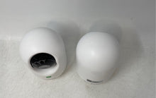 Load image into Gallery viewer, Set Of 2 Pcs Infiya K7 White 2K 3MP Smart Home Security Cameras w/ Box Untested
