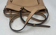 Load image into Gallery viewer, Lodis Womens Beige Leather Inner Pocket Adjustable Strap Crossbody Purse