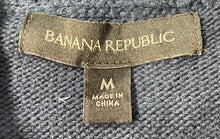 Load image into Gallery viewer, Banana Republic Womens Navy Blue Long Sleeve Pullover Sweater Size Medium