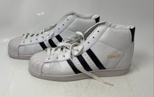 Load image into Gallery viewer, Adidas Mens Superstar 2 G17068 White Black Lace-Up Sneaker Shoes Size 11