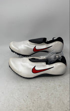 Load image into Gallery viewer, Nike Mens Zoom Celar 3 White Red Black Track & Field Sneaker Shoes Size 5