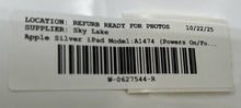 Load image into Gallery viewer, Apple iPad Air Silver iOS Tablet Model A1474 Powers On For Parts