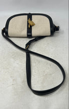 Load image into Gallery viewer, Zara Womens Beige Black Adjustable Strap Inner Pockets Crossbody Handbag