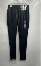 Load image into Gallery viewer, Berkley Jensen Womens Black Faux Leather Skinny Leg Ankle Pants Size S With Tag