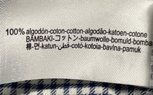 Load image into Gallery viewer, Zara Mens Blue White Check Cotton Long Sleeve Collared Button-Up Shirt Size M