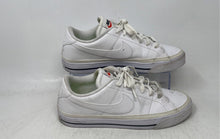 Load image into Gallery viewer, Nike Womens Court Legacy White Low Top Lace-Up Sneaker Shoes Size 7.5