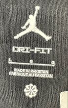 Load image into Gallery viewer, Jordan Mens Dri-Fit Black Cotton Jumpman Logo Short Sleeve T-Shirt Size Large