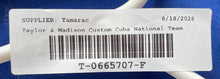 Load image into Gallery viewer, Taylor & Madison Mens Blue Red Custom Cuba National Team Basketball Jersey Sz 50