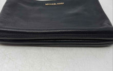 Load image into Gallery viewer, Michael Kors Womens Black Pebbled Leather Zipper Adjustable Strap Crossbody Bag