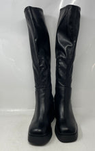 Load image into Gallery viewer, Call It Spring Womens Britnay Black Block Heel Knee-High Bootie Size 7.5M