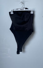Load image into Gallery viewer, Forever 21 Womens Black Strapless Back-Zip One-Piece Bodysuit Size Small