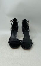 Load image into Gallery viewer, Michael Kors Womens Black Open Toe Buckle Stiletto Ankle Strap Heels Size 9M