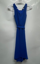 Load image into Gallery viewer, Karl Lagerfeld Paris Womens Blue Back Zipper Sleeveless Collarless Maxi Dress 4