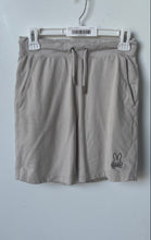 Load image into Gallery viewer, Psycho Bunny Boys Light Gray Elastic Waist Drawstring Sweat Shorts Size 14-16/L
