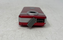 Load image into Gallery viewer, Vivitar DVR-410 Red Flash Media Standard Definition Handheld Camcorder Untested