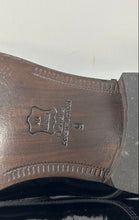 Load image into Gallery viewer, Vito Rufolo Mens Black Patent Leather Lace-Up Derby Dress Shoes Size 9