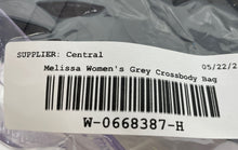 Load image into Gallery viewer, Melissa Womens Clear Purple Call Me Cell Phone Adjustable Strap Crossbody Bag