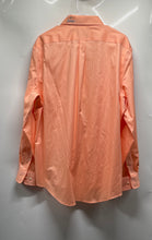 Load image into Gallery viewer, Lauren Ralph Lauren Mens Peach Stretch Long Sleeve Regular Fit Dress Shirt Sz XL